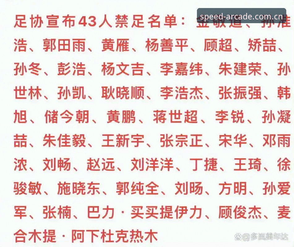 X9B2电玩城 揭秘足协第三批禁足名单:17人终身禁赛背后的行业乱象与深度分析